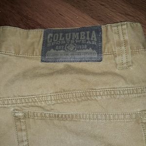 Columbia Tan Pants NWOT